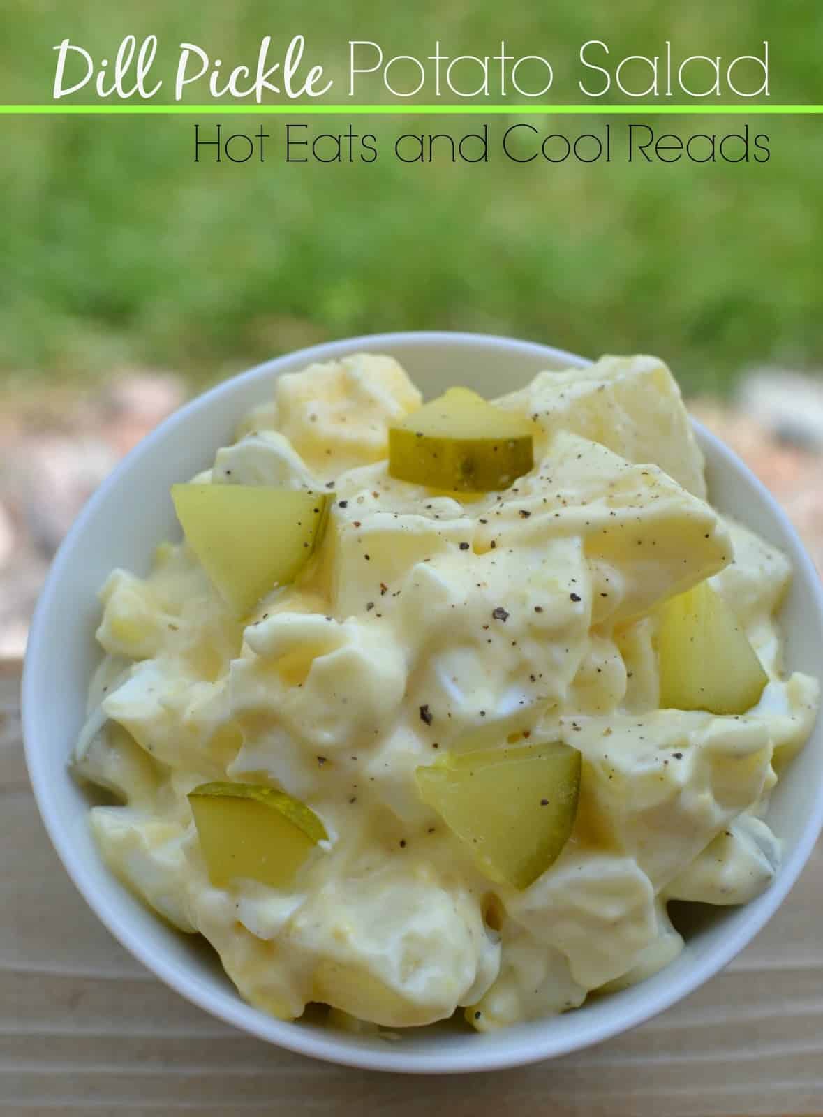 Dill pickle potato salad