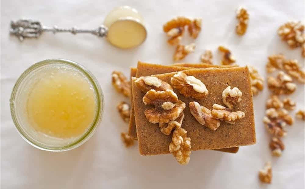 Honey walnut milk soap