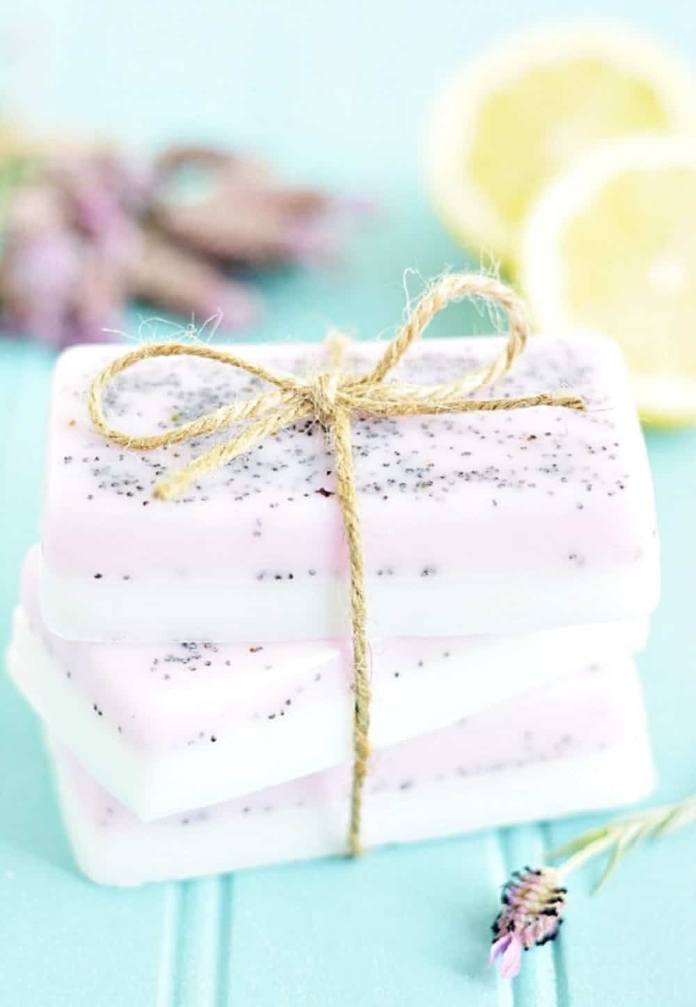 Lavender lemon soap