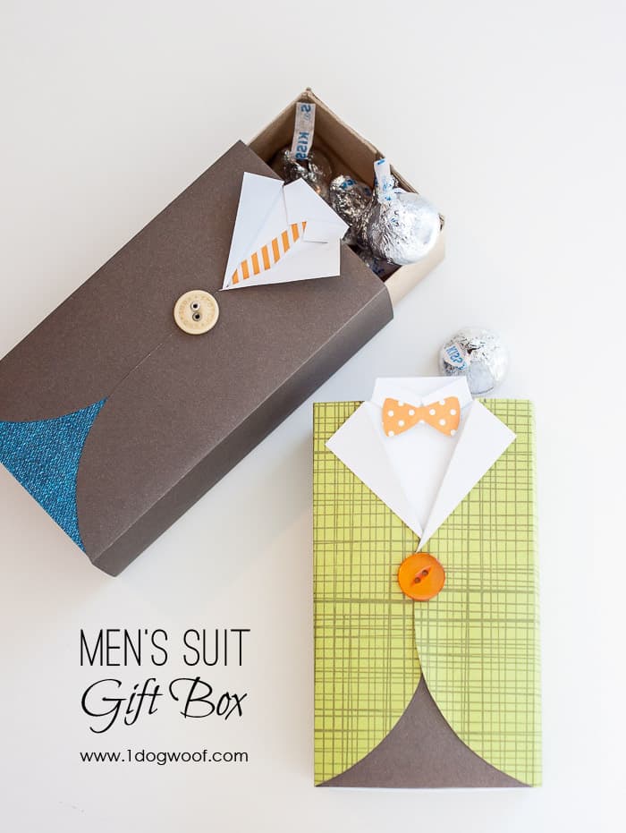 Men's suit gift box