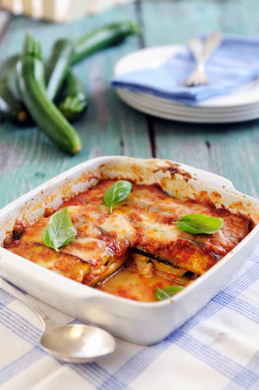 Zucchini lasagna