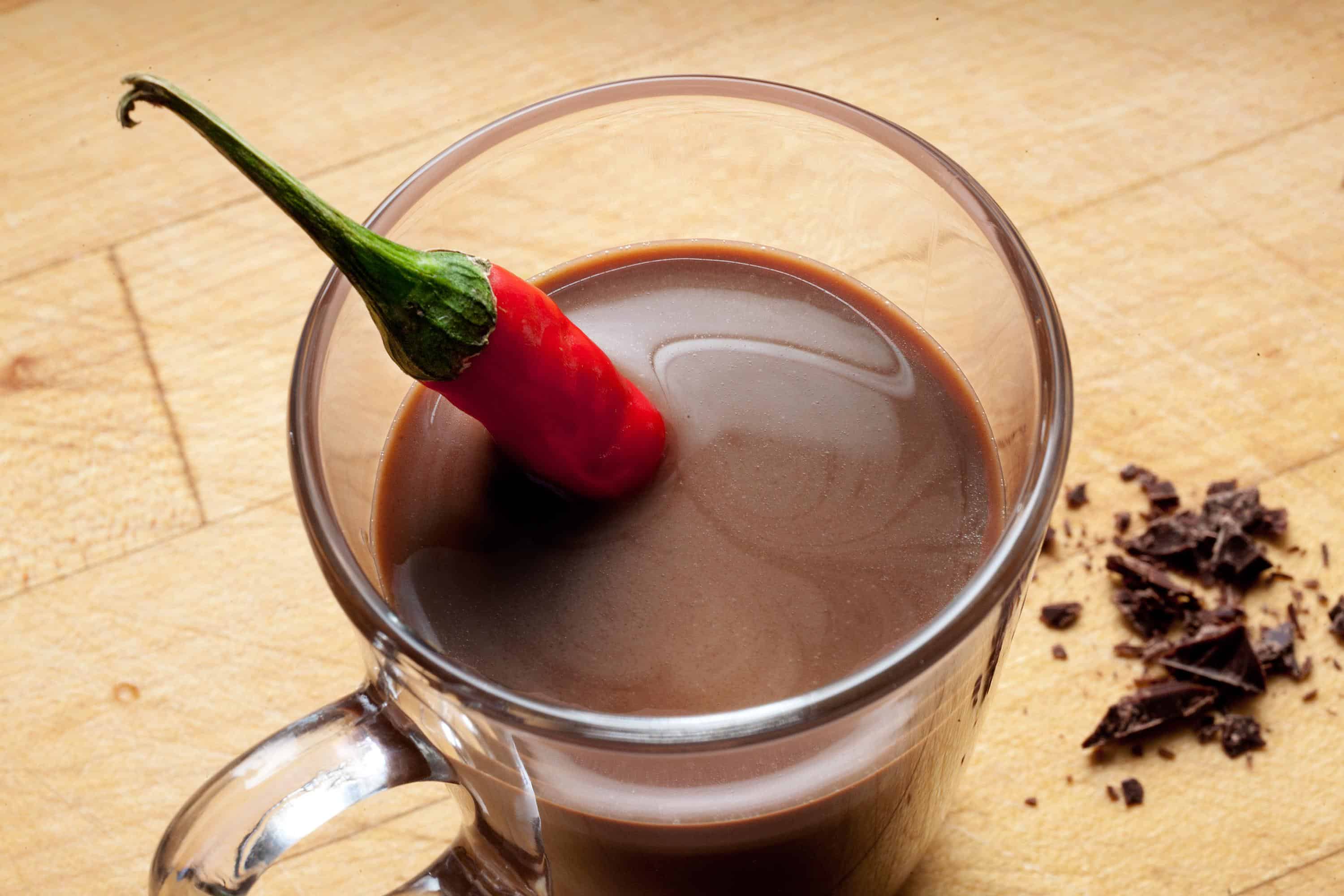 Chile hot chocolate
