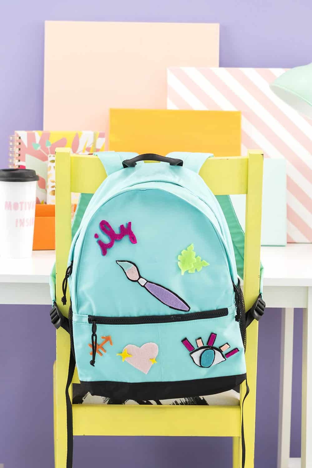 DIY Cute Backpack With Patches for Your Kiddos First Day of School - Making  Things is Awesome