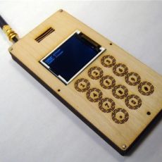 Diy jumbo wooden cellphone