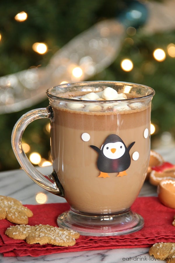 Gingerbread hot chocolate