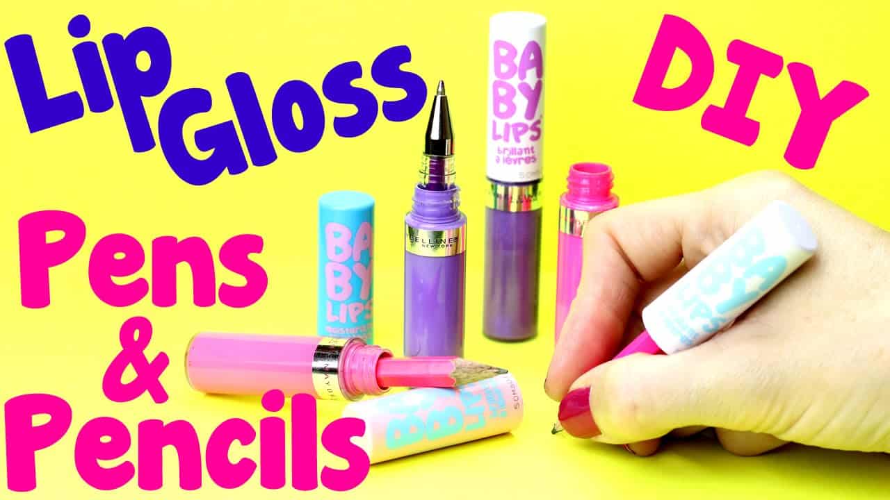 Lip gloss pens and pencils