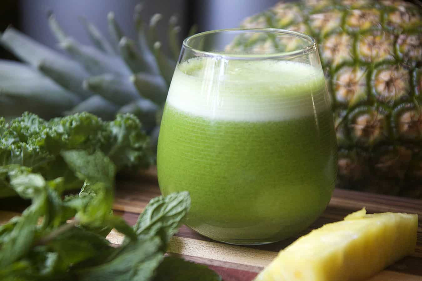 Pineapple green juice