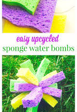 Sponge water bombs