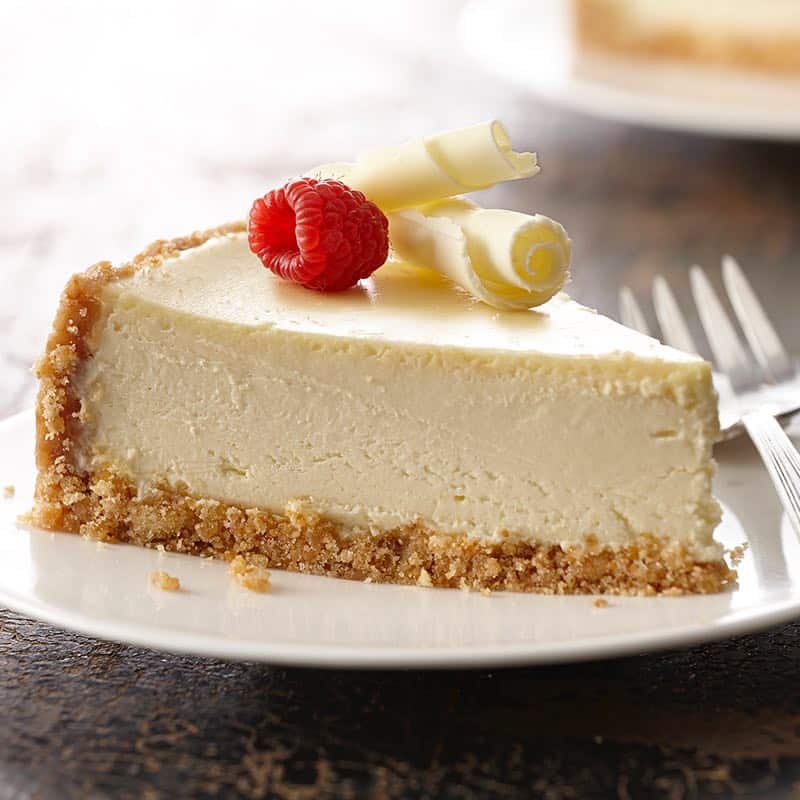 Ultimate vanilla cheesecake