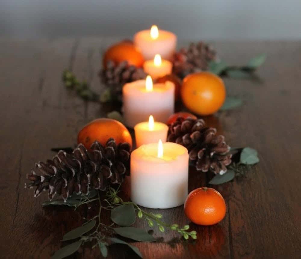 5-Minute Put-Together Thanksgiving Table Centerpiece