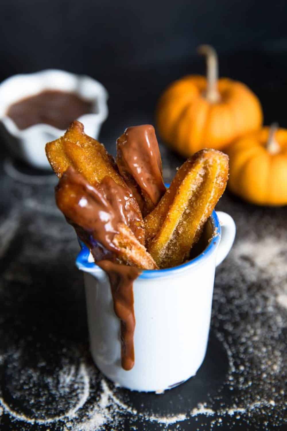 Pumpkin churros