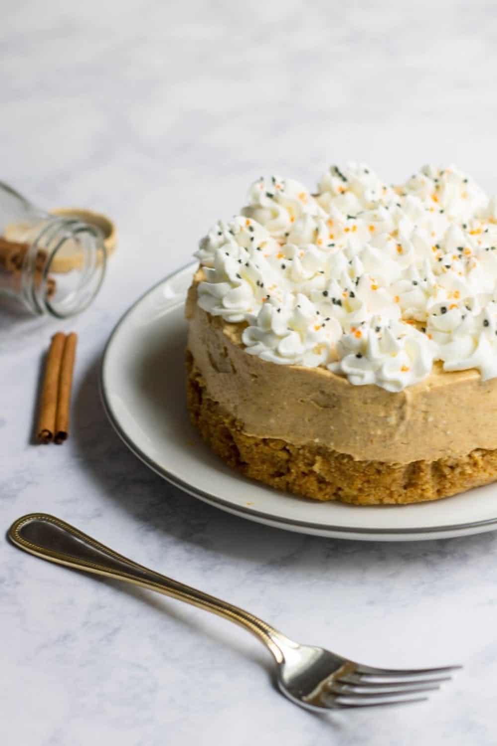 French Pumpkin Cheesecake - Best Thanksgiving Desserts