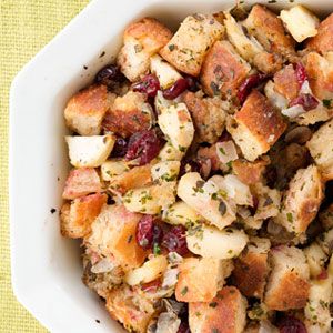 Best thanksgiving stuffing sourdough stuffing with sausage, cranberries, and apples
