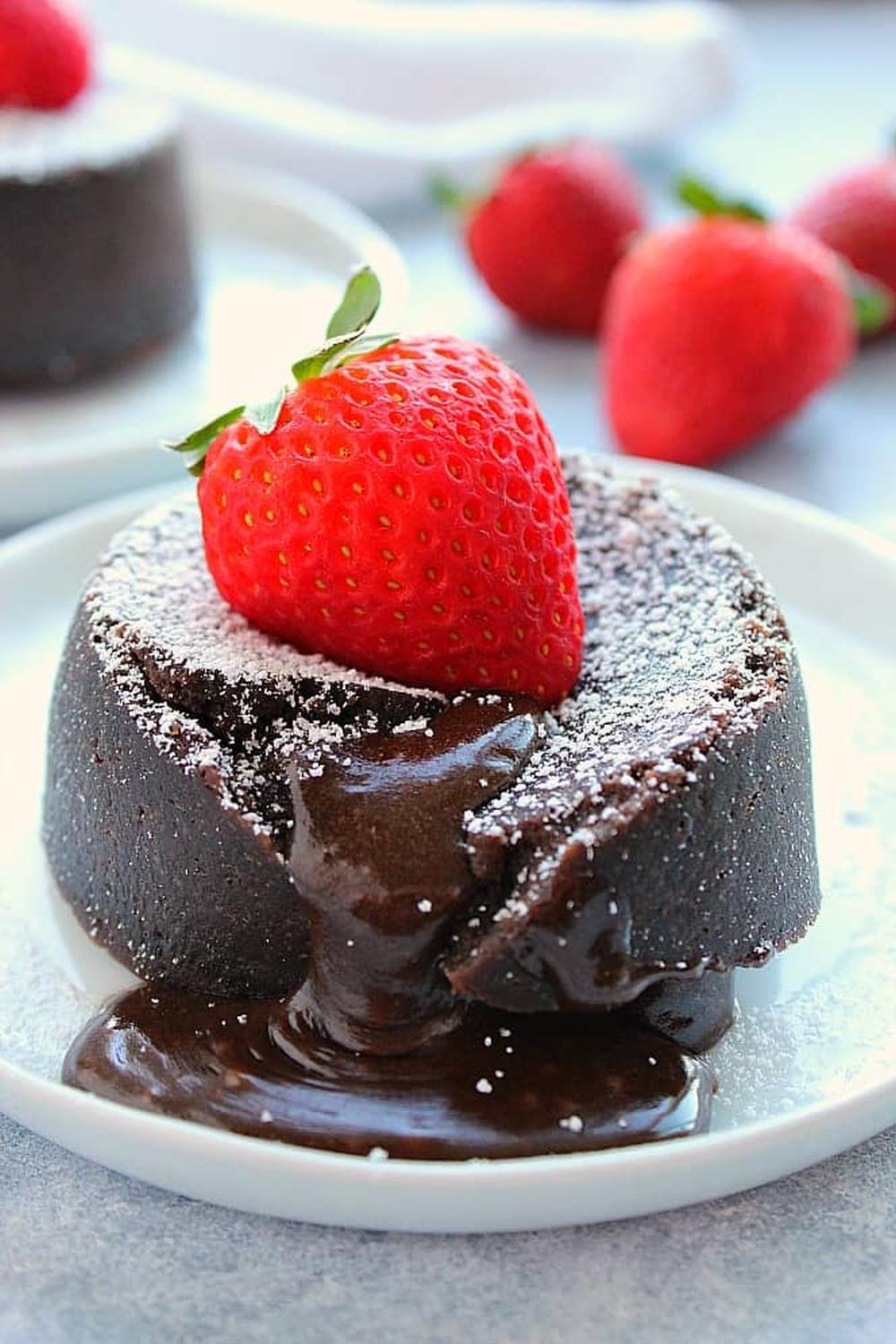 Instant pot chocolate lava cake thanksgiving desserts