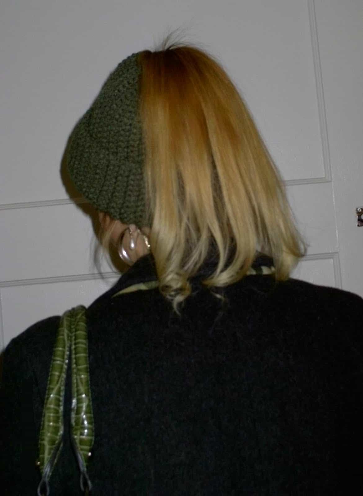 My pretty ponytail hat