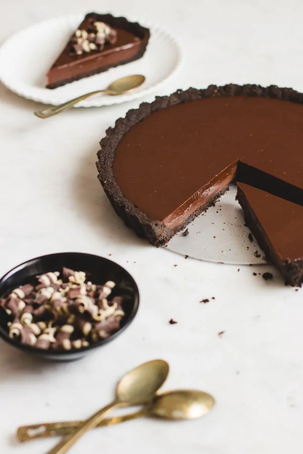 No bake chocolate tart best thanksgiving desserts  result