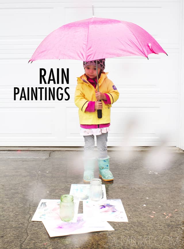 Rain painting