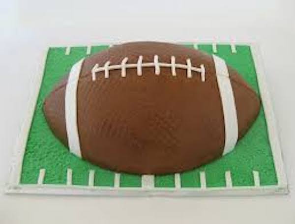 Amazon.com: Gyufise 1Pc Football Cake Topper Rugby Ball Happy Birthday Cake  Decorations for Bowl Party Decor Touchdown Sport Themed Game Day Party  Supplies Decorations : Grocery & Gourmet Food