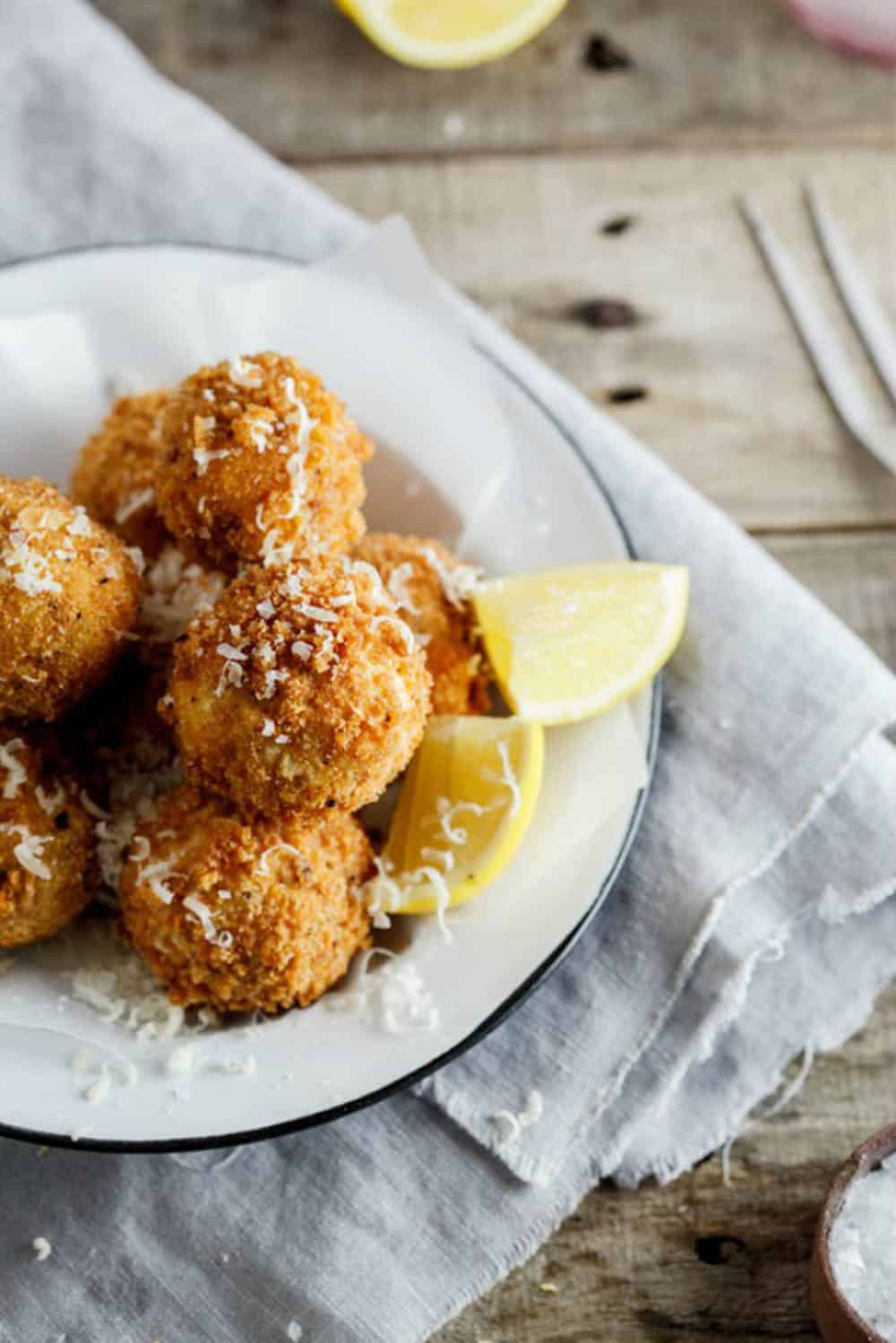 Bacon & Cheese Potato Croquettes Easy Party Food