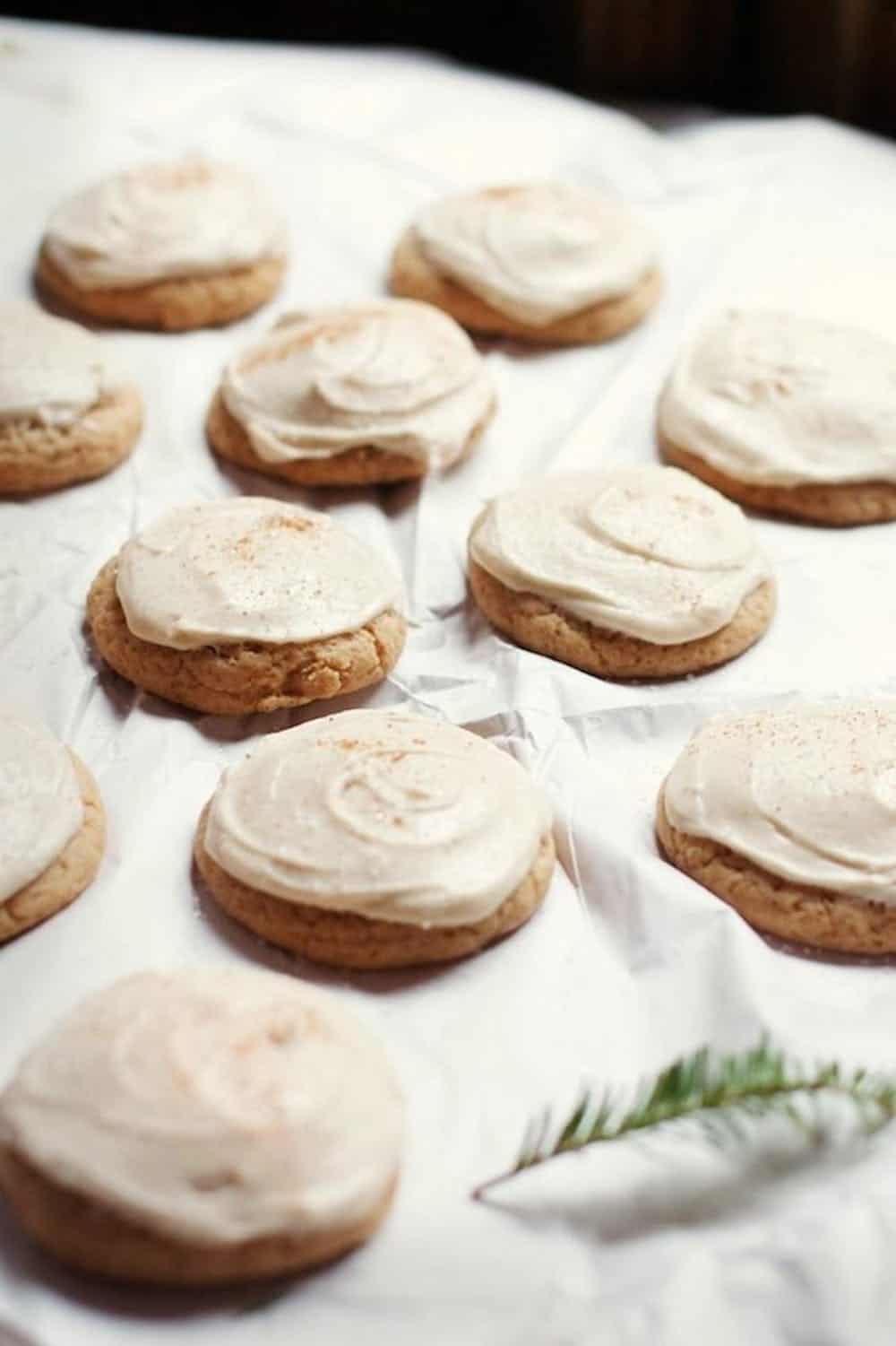 Eggnog Christmas Cookies