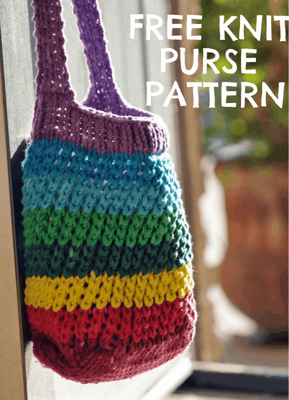 Knit purse pattern