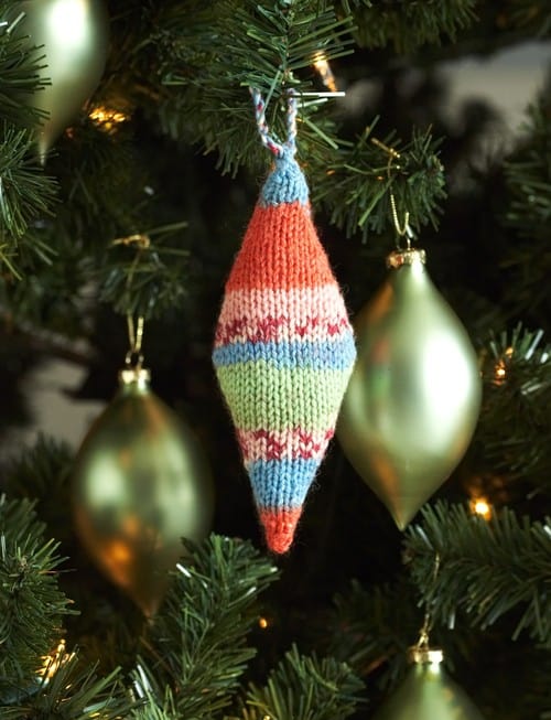 Colourful christmas ornaments