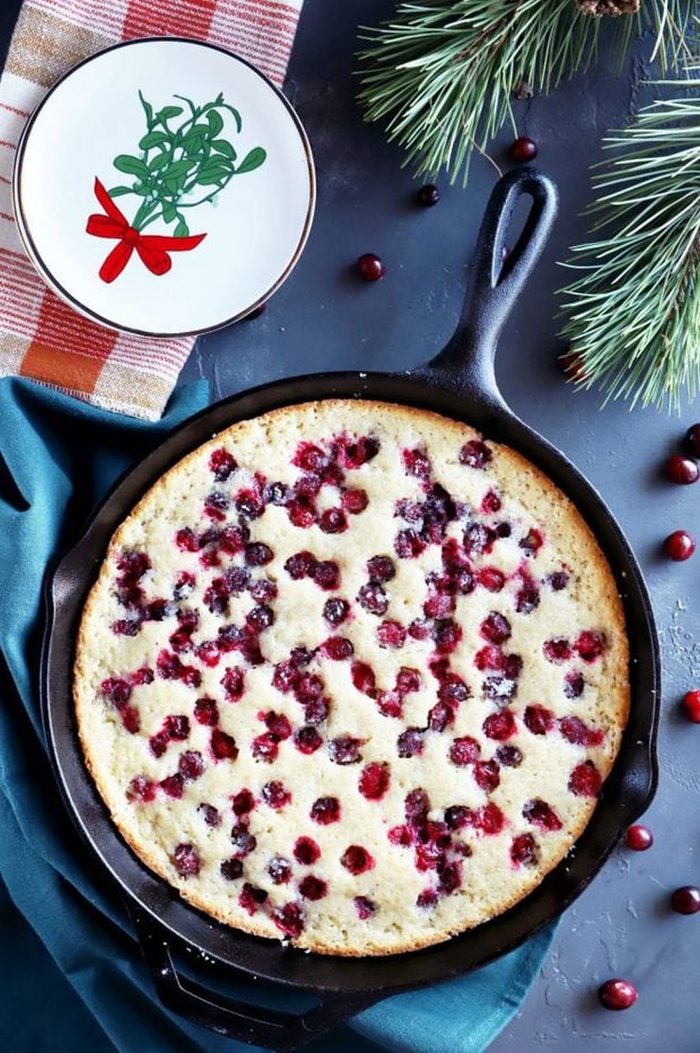 Cranberry cobbler easy christmas desserts