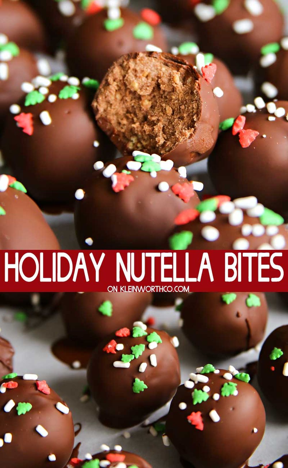 Holiday nutella bites best christmas cookies
