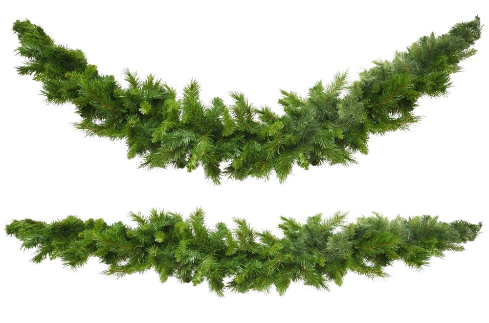 How to make ornaments pine garland