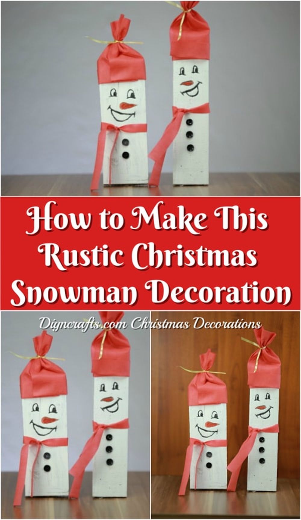 Rustic snowmen decoration christmas yard decoration ideas