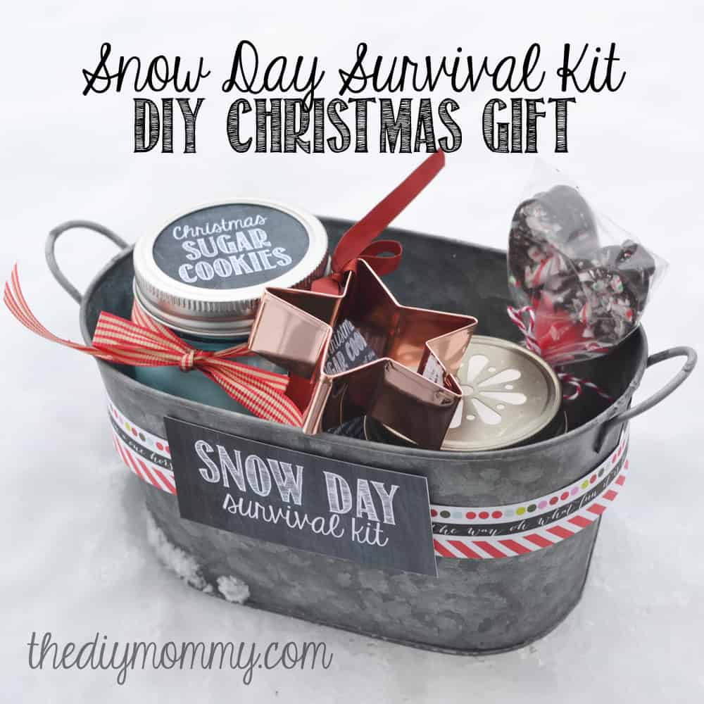 Snow Day Survival Kit - Teacher Christmas Gift Idea
