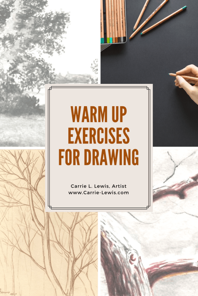 Warm up exercises for drawing