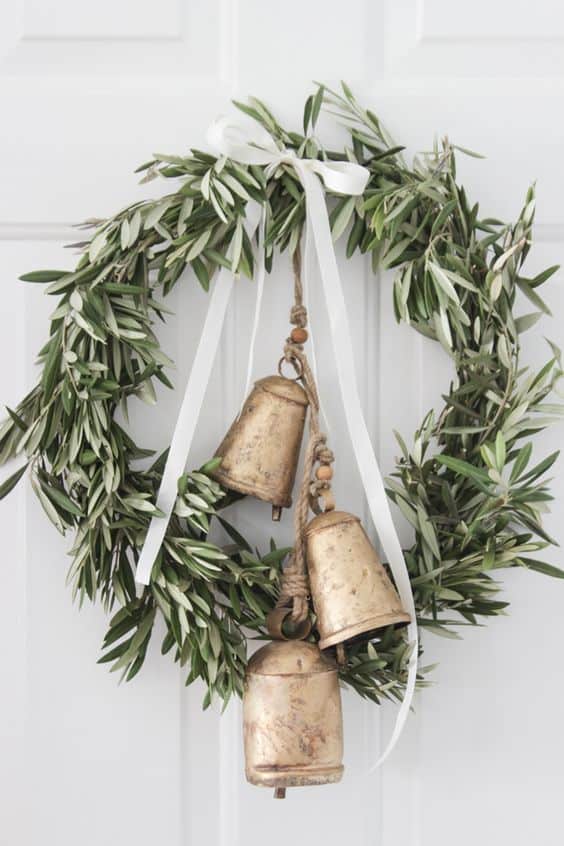 Golden Bells Christmas Decoration Idea DIY