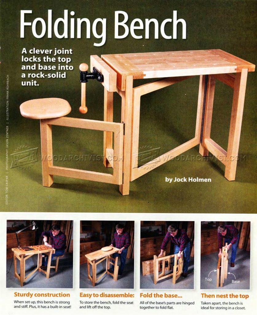 DIY Work Benches - Space Saving Ideas for Garage