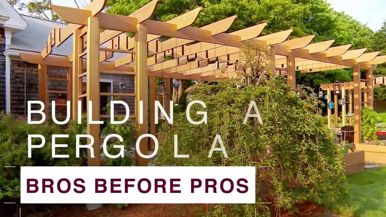 Diy asian inspired pergola