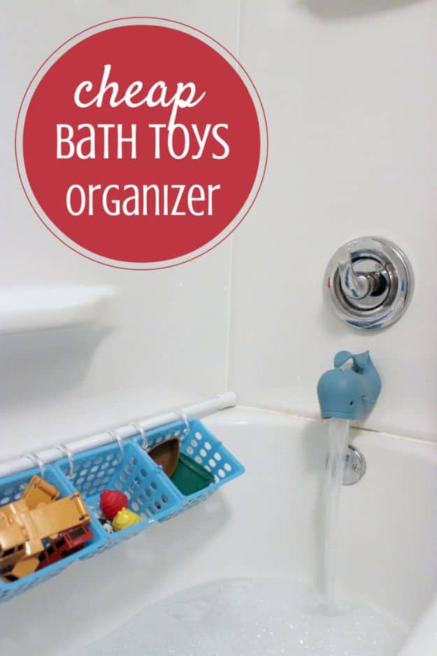 Bath toy baskets