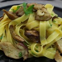 Delicious tagliatelle with porcini mushrooms recipe