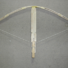 Popsicle stick crossbow