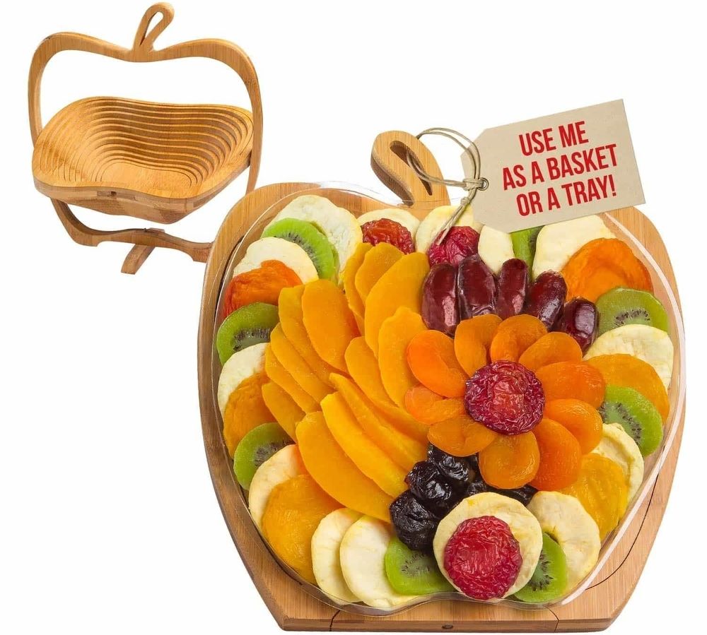 Dried fruit easter basket