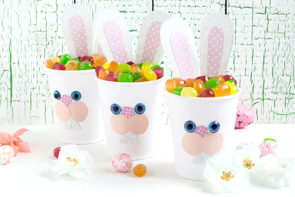 Easter bunny sweet boxes
