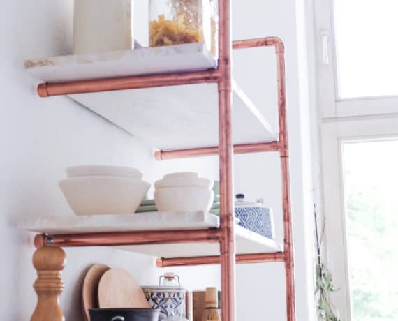 How To Make Diy Pipe Shelves, Shelves Made From Plumbing Pipes