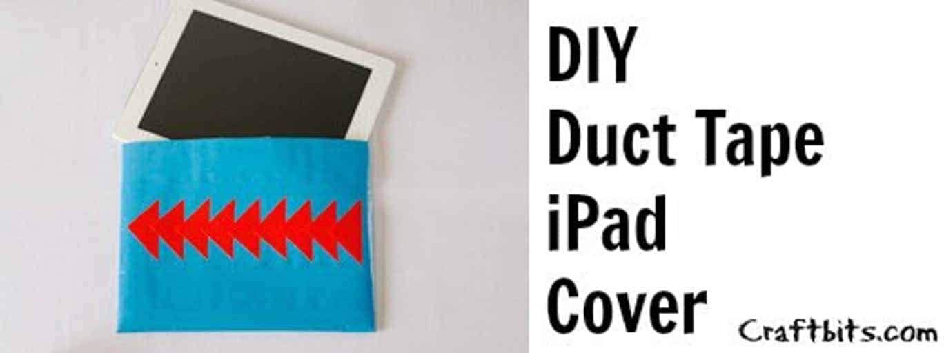 Duct tape ipad cover