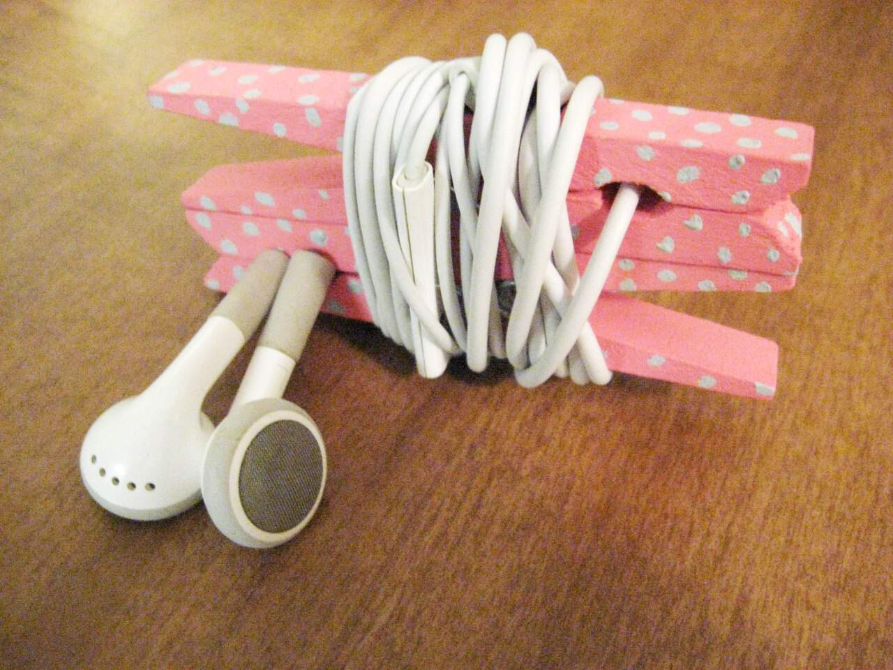 Headpone cord organizer