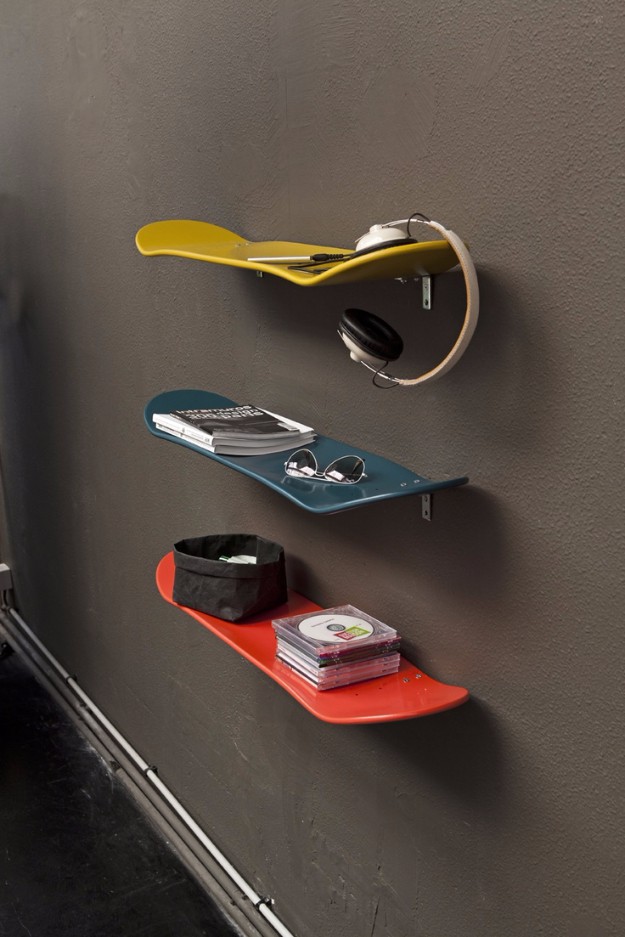 Skateboard shelves diy