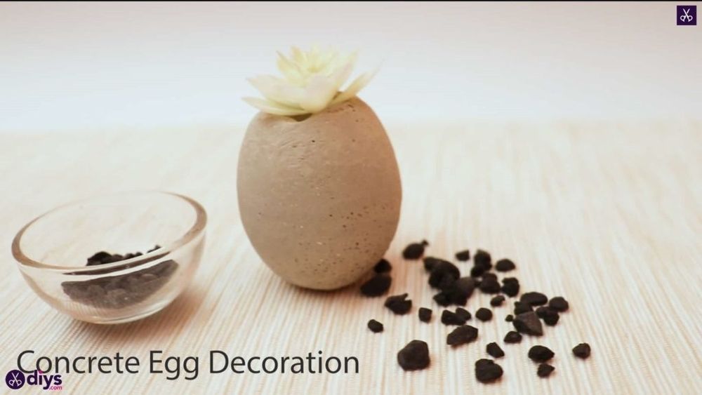 Concrete Easter Egg Decorating Ideas