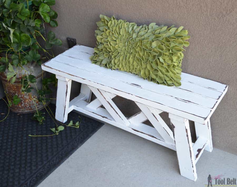 Diy outdoor bench