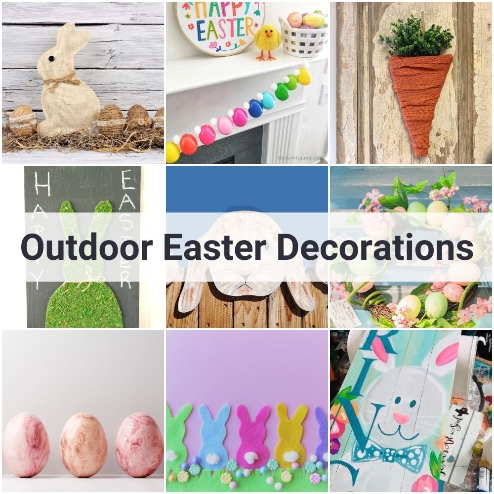 Diy outdoor easter decorations