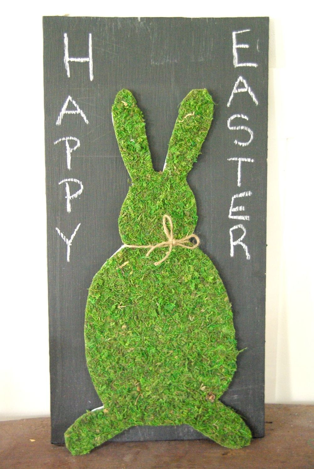 Moss Easter Bunny - Door Decor for Easter