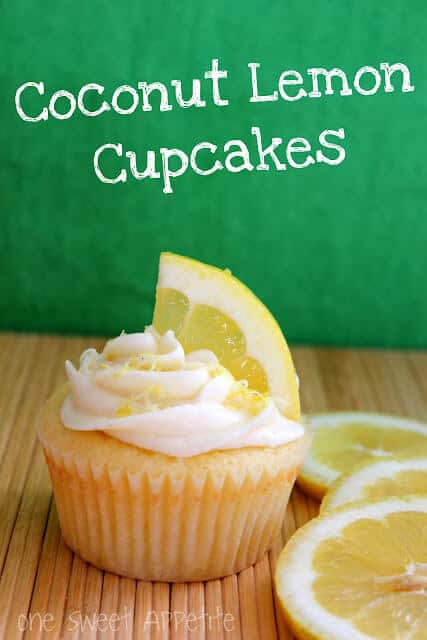 Coconut Lemon Cupcake Recipe