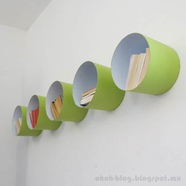 Mod paint bucket shelves